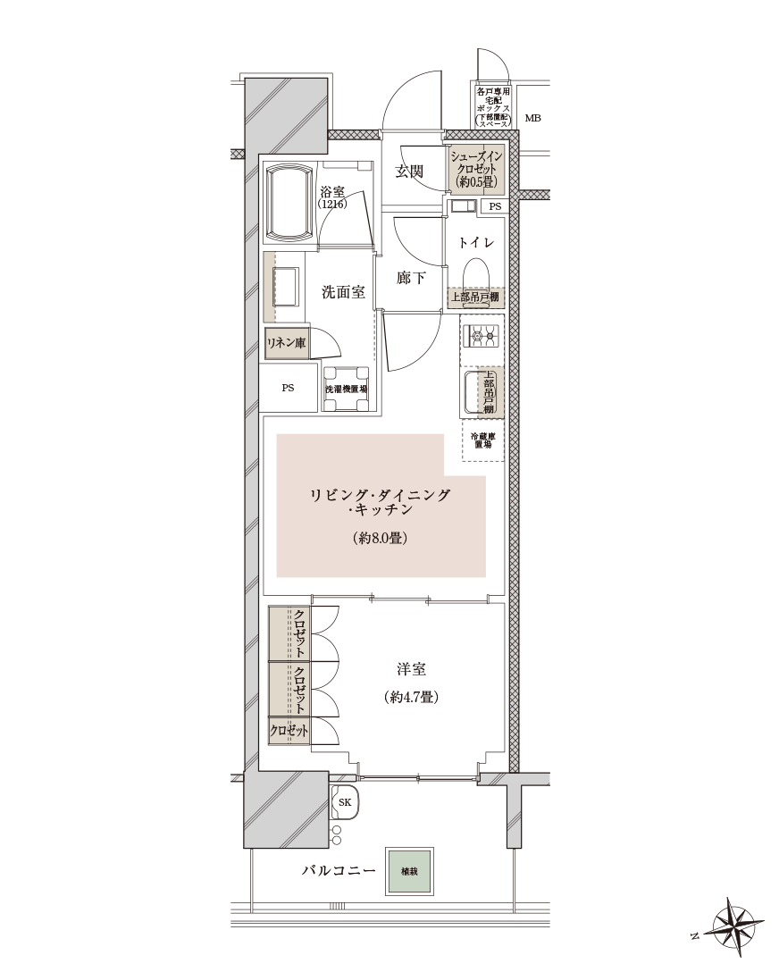 Ftype間取り図